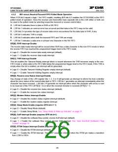 浏览型号ST16C650的Datasheet PDF文件第26页