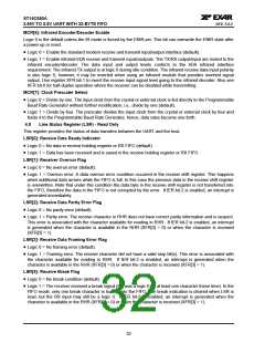 浏览型号ST16C650的Datasheet PDF文件第32页