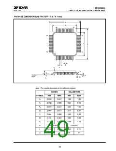 浏览型号ST16C650的Datasheet PDF文件第49页