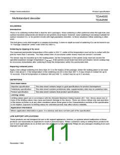 浏览型号TDA4556的Datasheet PDF文件第11页