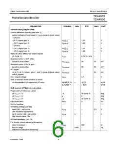 浏览型号TDA4556的Datasheet PDF文件第6页
