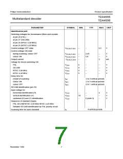 浏览型号TDA4556的Datasheet PDF文件第7页