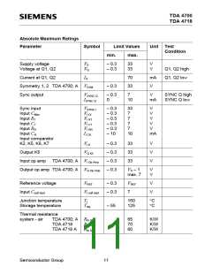 浏览型号TDA4718A的Datasheet PDF文件第11页