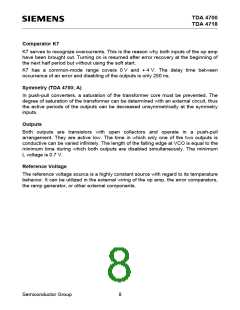 浏览型号TDA4718A的Datasheet PDF文件第8页