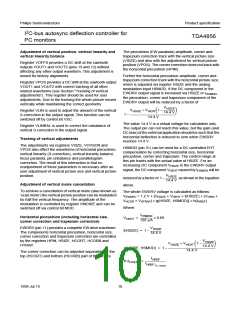 浏览型号TDA4856的Datasheet PDF文件第10页