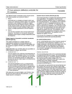 浏览型号TDA4856的Datasheet PDF文件第11页
