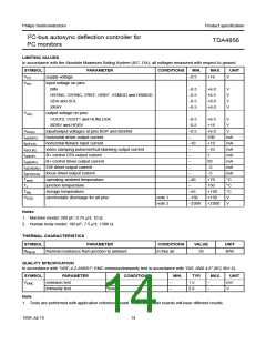 浏览型号TDA4856的Datasheet PDF文件第14页