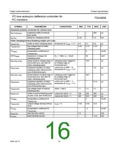浏览型号TDA4856的Datasheet PDF文件第16页