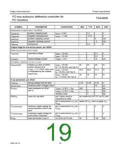 浏览型号TDA4856的Datasheet PDF文件第19页