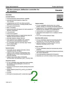 浏览型号TDA4856的Datasheet PDF文件第2页