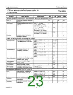 浏览型号TDA4856的Datasheet PDF文件第23页