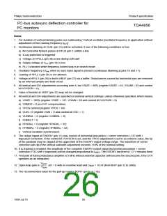 浏览型号TDA4856的Datasheet PDF文件第26页