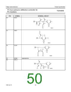 浏览型号TDA4856的Datasheet PDF文件第50页