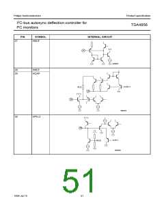 浏览型号TDA4856的Datasheet PDF文件第51页