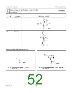 浏览型号TDA4856的Datasheet PDF文件第52页
