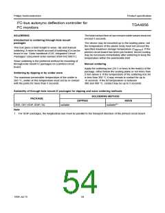 浏览型号TDA4856的Datasheet PDF文件第54页