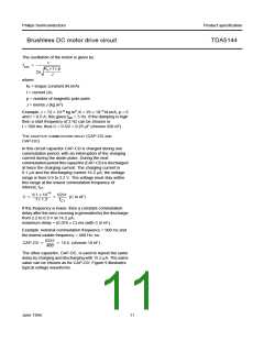 浏览型号TDA5144AT的Datasheet PDF文件第11页