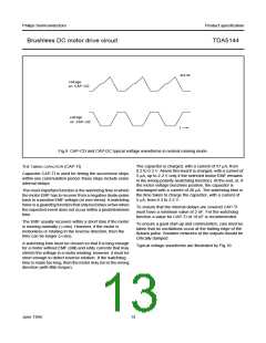 浏览型号TDA5144AT的Datasheet PDF文件第13页