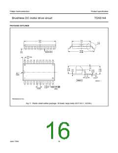 浏览型号TDA5144AT的Datasheet PDF文件第16页