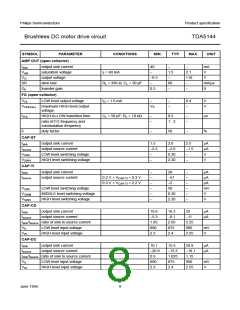 浏览型号TDA5144AT的Datasheet PDF文件第8页