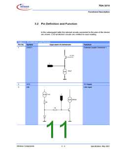 浏览型号TDA5210的Datasheet PDF文件第11页