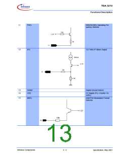 浏览型号TDA5210的Datasheet PDF文件第13页