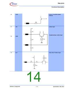 浏览型号TDA5210的Datasheet PDF文件第14页