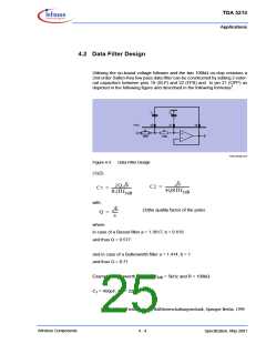 浏览型号TDA5210的Datasheet PDF文件第25页