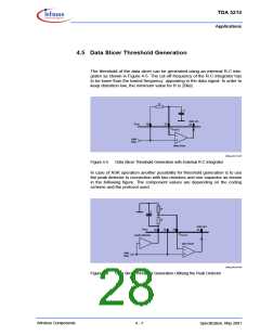 浏览型号TDA5210的Datasheet PDF文件第28页