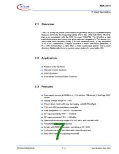 浏览型号TDA5210的Datasheet PDF文件第7页