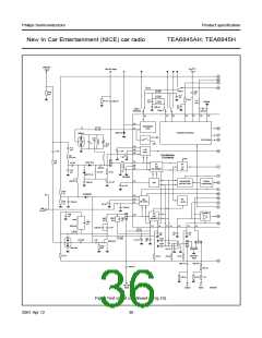 浏览型号TEA6845H的Datasheet PDF文件第36页