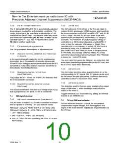 浏览型号TEA6848H的Datasheet PDF文件第10页