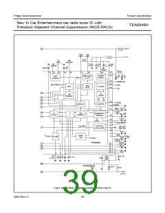 浏览型号TEA6848H的Datasheet PDF文件第39页
