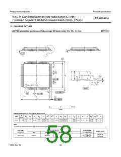 浏览型号TEA6848H的Datasheet PDF文件第58页
