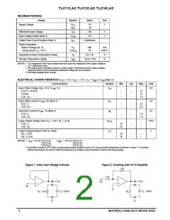 浏览型号TL074CN的Datasheet PDF文件第2页