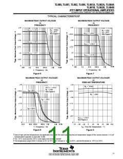 浏览型号TL080的Datasheet PDF文件第11页