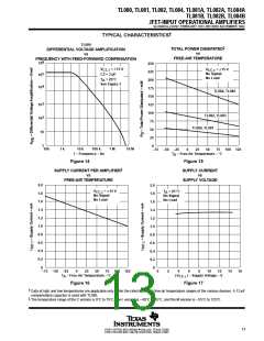 浏览型号TL080的Datasheet PDF文件第13页