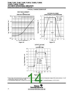 浏览型号TL080的Datasheet PDF文件第14页