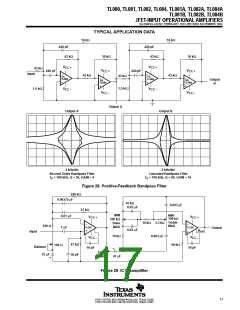 浏览型号TL080的Datasheet PDF文件第17页