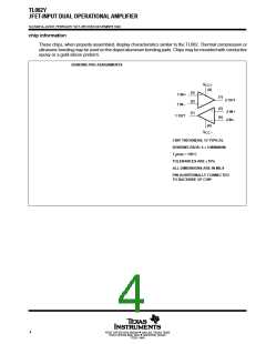 浏览型号TL080的Datasheet PDF文件第4页