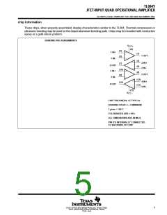 浏览型号TL080的Datasheet PDF文件第5页