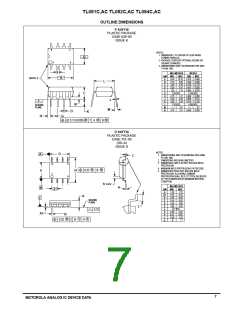 浏览型号TL081ACP的Datasheet PDF文件第7页