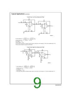浏览型号TL082的Datasheet PDF文件第9页