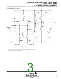 浏览型号TL084的Datasheet PDF文件第3页