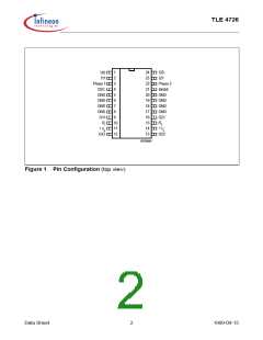 浏览型号TLE4726GXT的Datasheet PDF文件第2页