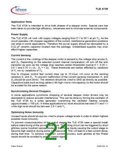 浏览型号TLE4726GXT的Datasheet PDF文件第21页