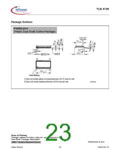 浏览型号TLE4726GXT的Datasheet PDF文件第23页
