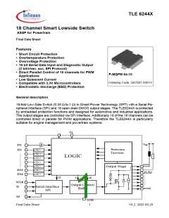 浏览型号TLE6244X的Datasheet PDF文件第1页