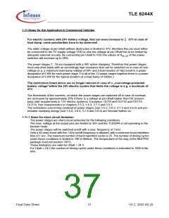 浏览型号TLE6244X的Datasheet PDF文件第37页