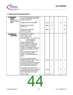 浏览型号TLE6244X的Datasheet PDF文件第44页